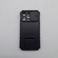 iPhone 13 Pro Heavy-Duty Protective Case with Integrated Camera Slide Cover and Multi-Angle Built-in Kickstand for Maximum Privacy and Hands-Free Viewing