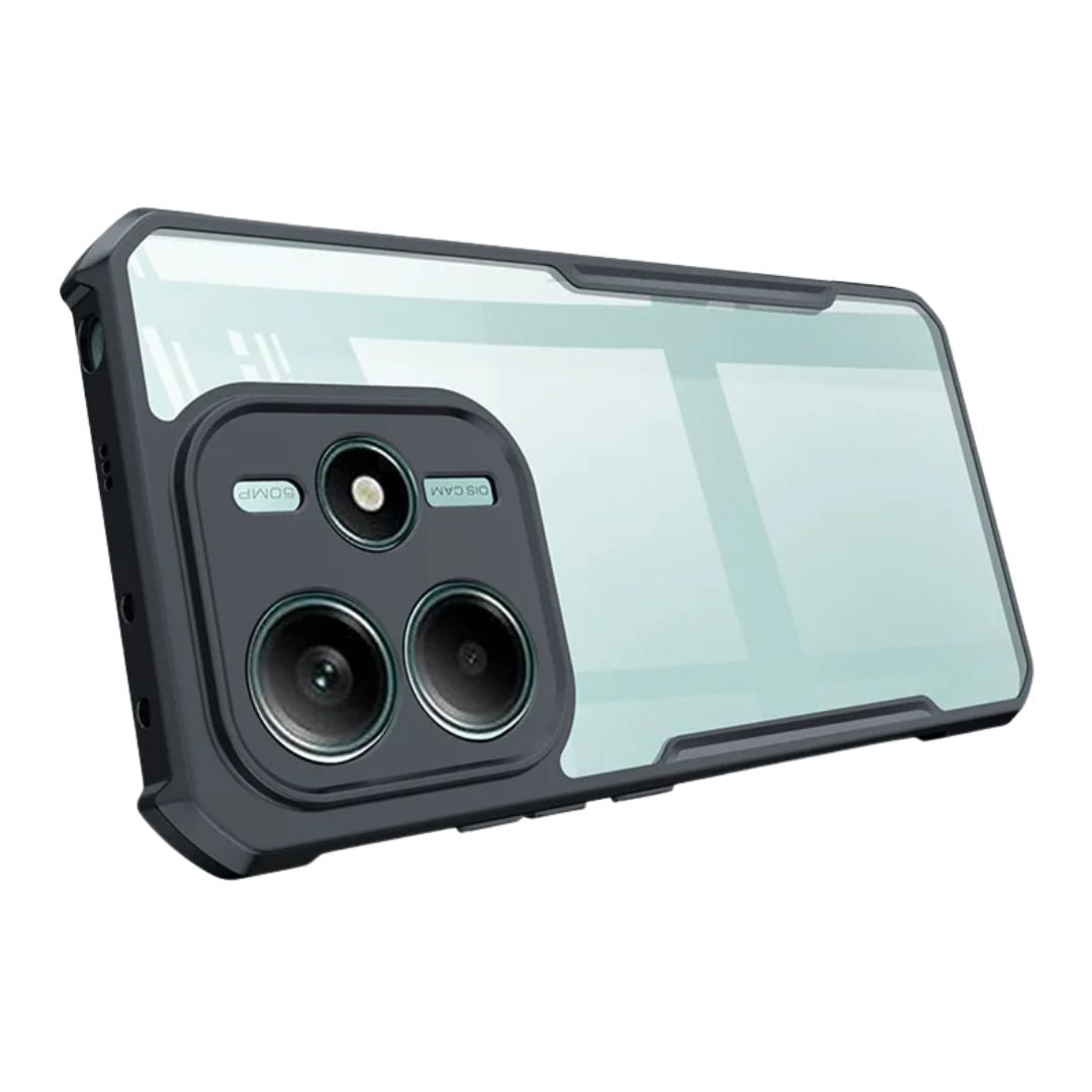 Redmi Note 14 case Matte Black Back Cover Soft Silicone TPU Bumper case
