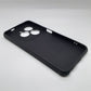 infinix Smart 8 Carbon Fiber texture Hard Rubber armour back cover shock-porof case