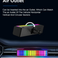 17 RGB Visible Music Car LED Sound Light Bar 3D Rhythm Pickup Ambient Atmosphere Lamp with Air Freshener Car Interior Decorative Lights Sri Lanka
