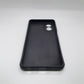 OPPO A18 Carbon Fiber texture Hard Rubber armour back cover shock-porof case