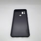 OPPO A15 Carbon Fiber texture Hard Rubber armour back cover shock-porof case