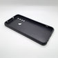 Redmi Note 8 Carbon Fiber texture Hard Rubber armour back cover shock-porof case