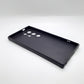 Samsung S24 Ultra Carbon Fiber texture Hard Rubber armour back cover shock-porof case