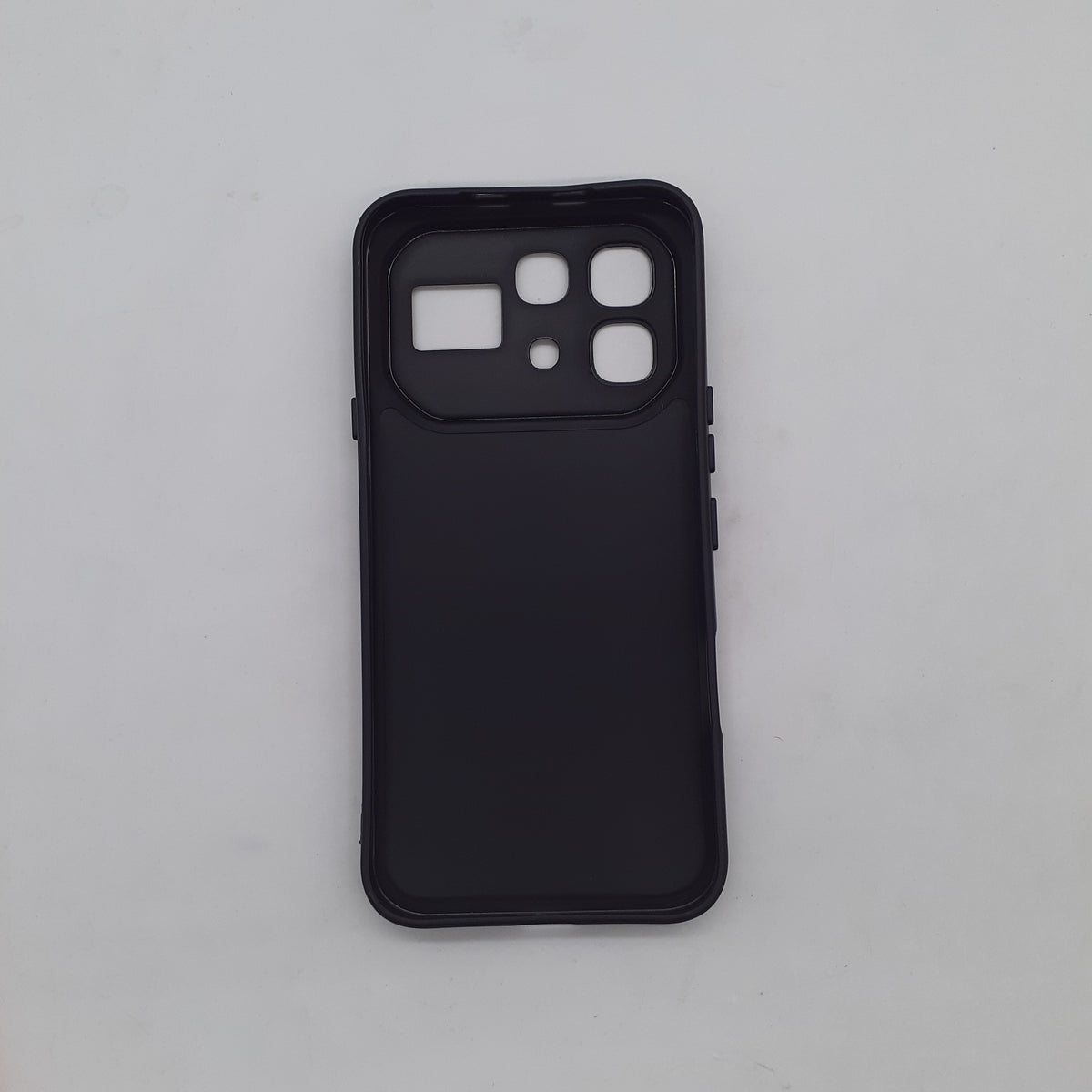 Infinix Note 60 Premium Soft TPU Back Cover – Slim Silicone Shockproof Phone Case with Raised Camera Protection