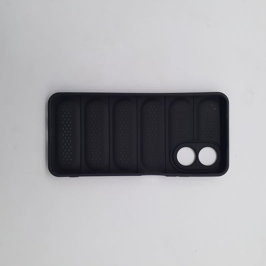 OPPO A17K Heat Dissipation Design Strong TPU Material Flexible Anti-Scratch Shockproof Phone Case Back Cover