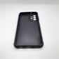 Samsung A04s Carbon Fiber texture Hard Rubber armour back cover shock-porof case