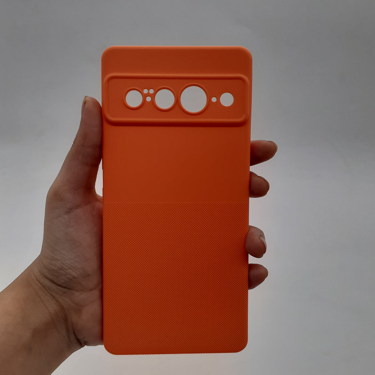 Google Pixel 7 Pro Shock Resistant TPU Cover – Soft Silicone Slim Back Case with Anti-Scratch Non-Slip Finish
