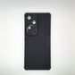 Vivo V30 Carbon Fiber texture Hard Rubber armour back cover shock-porof case