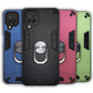 Samsung A12 Hard PC Case with ring holder Shockproof Slim back Cover