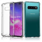 AntiShock Clear Back Cover Soft Silicone TPU Bumper case for Samsung S10 Plus