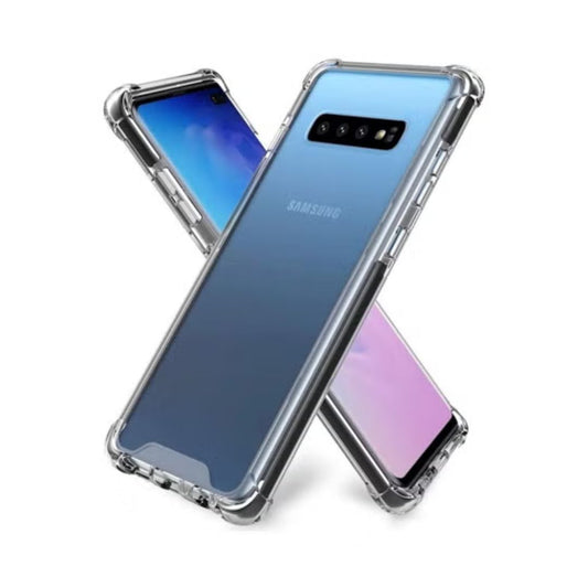 AntiShock Clear Back Cover Soft Silicone TPU Bumper case for Samsung S10