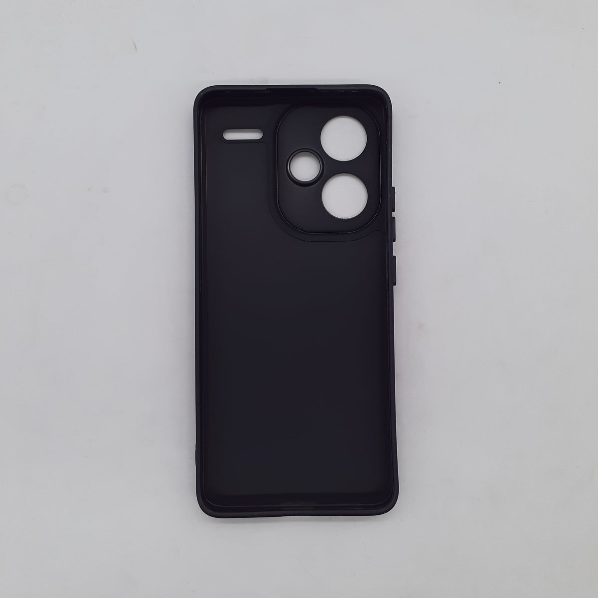 Redmi Note 13 Pro Plus Shockproof Silicone Case – Slim TPU Protective Back Cover with Raised Camera & Screen Guard