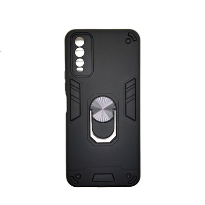 Vivo Y20s Hard PC Case with ring holder Shockproof Slim back Cover