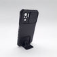 Redmi Note 10 Case with Camera Slide Cover and Built-in Kickstand, Heavy Duty Shockproof Protective Cover for Enhanced Privacy and Hands-Free Viewing