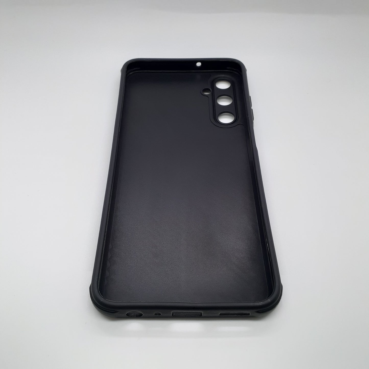 Samsung A05s Carbon Fiber texture Hard Rubber armour back cover shock-porof case