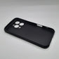 iPhone 16 Pro Carbon Fiber texture Hard Rubber armour back cover shock-porof case
