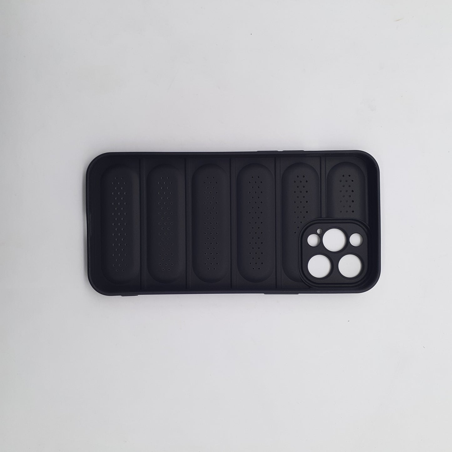iPhone 12 Pro Max Heat Dissipation Strong TPU Material Phone Case Breathable Hollow Camera Protection Shockproof Ultra Slim Cover