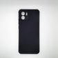 Redmi A1 Carbon Fiber texture Hard Rubber armour back cover shock-porof case