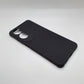 OPPO A60 Carbon Fiber texture Hard Rubber armour back cover shock-porof case