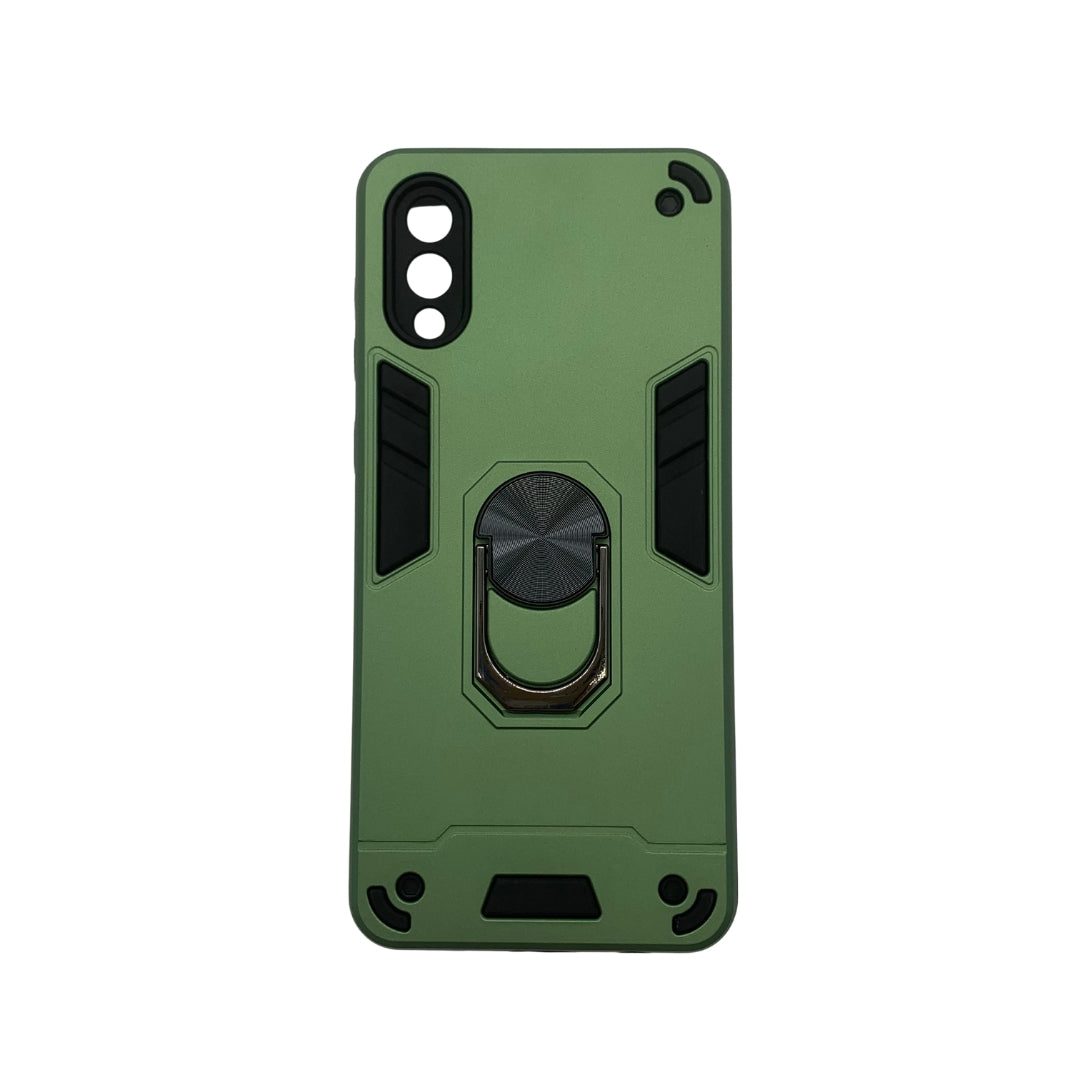 Samsung A02 / M02 Hard PC Case with ring holder Shockproof Slim back Cover