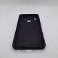 Vivo Y91 Carbon Fiber texture Hard Rubber armour back cover shock-porof case