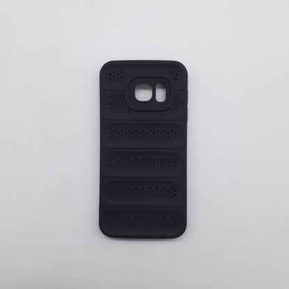 Samsung S7 Phone Case Heat Dissipation Design Strong TPU Material Durable Shockproof Full Protection Cover Black