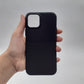 iPhone 12 Soft Silicone Protective Back Cover – Slim Shockproof TPU Case with Anti-Slip Grip & Raised Screen Edges