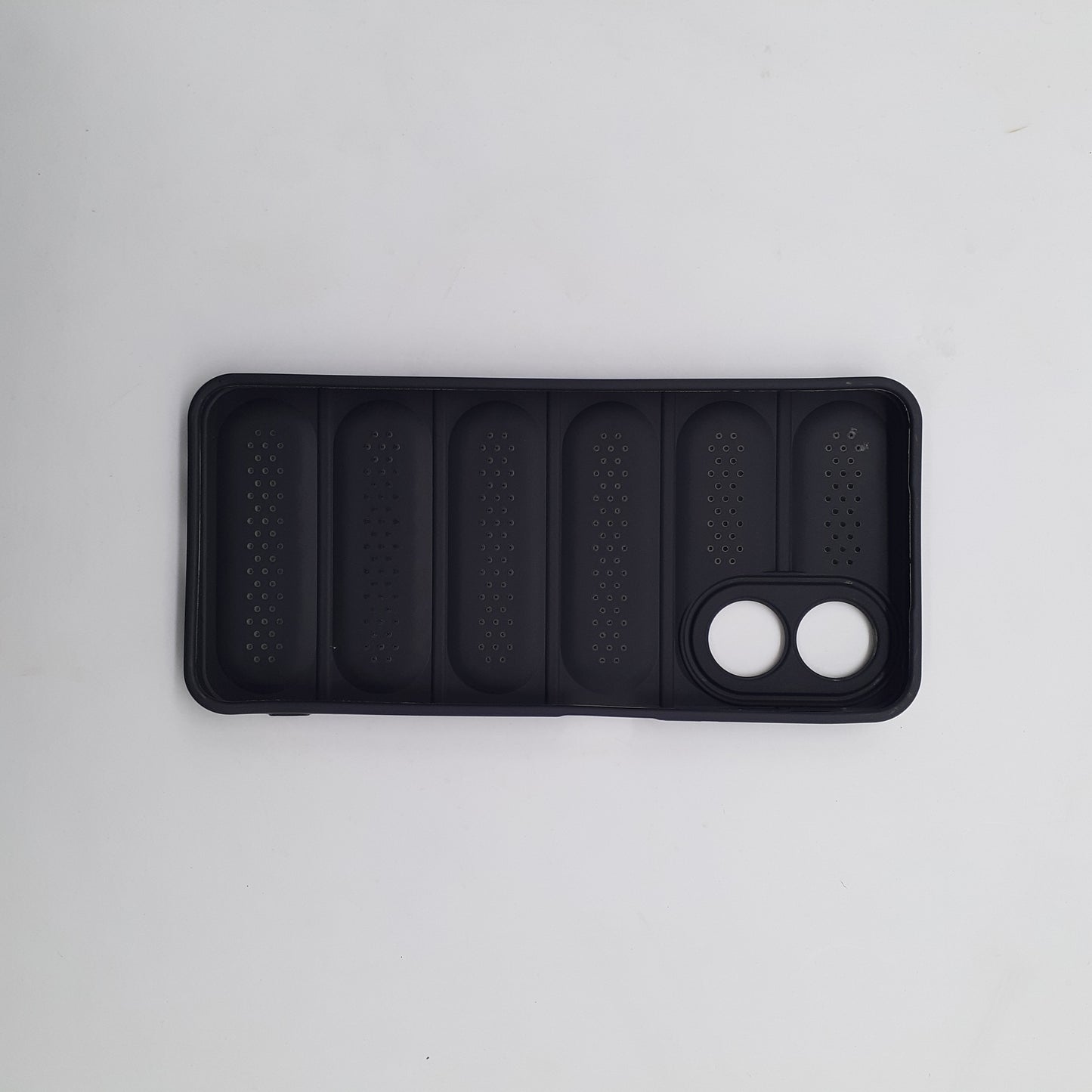 OPPO A17 Phone Case Heat Disspation Design Strong TPU Meterial Shockproof Slim Cover Black