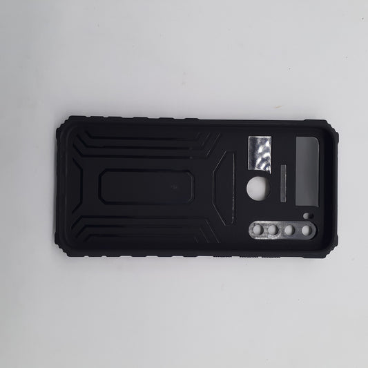 Redmi Note 8 Shockproof Armor Phone Case with Slide Camera Lens Protector Cover and Magnetic Ring Kickstand Built-in Holder Stand