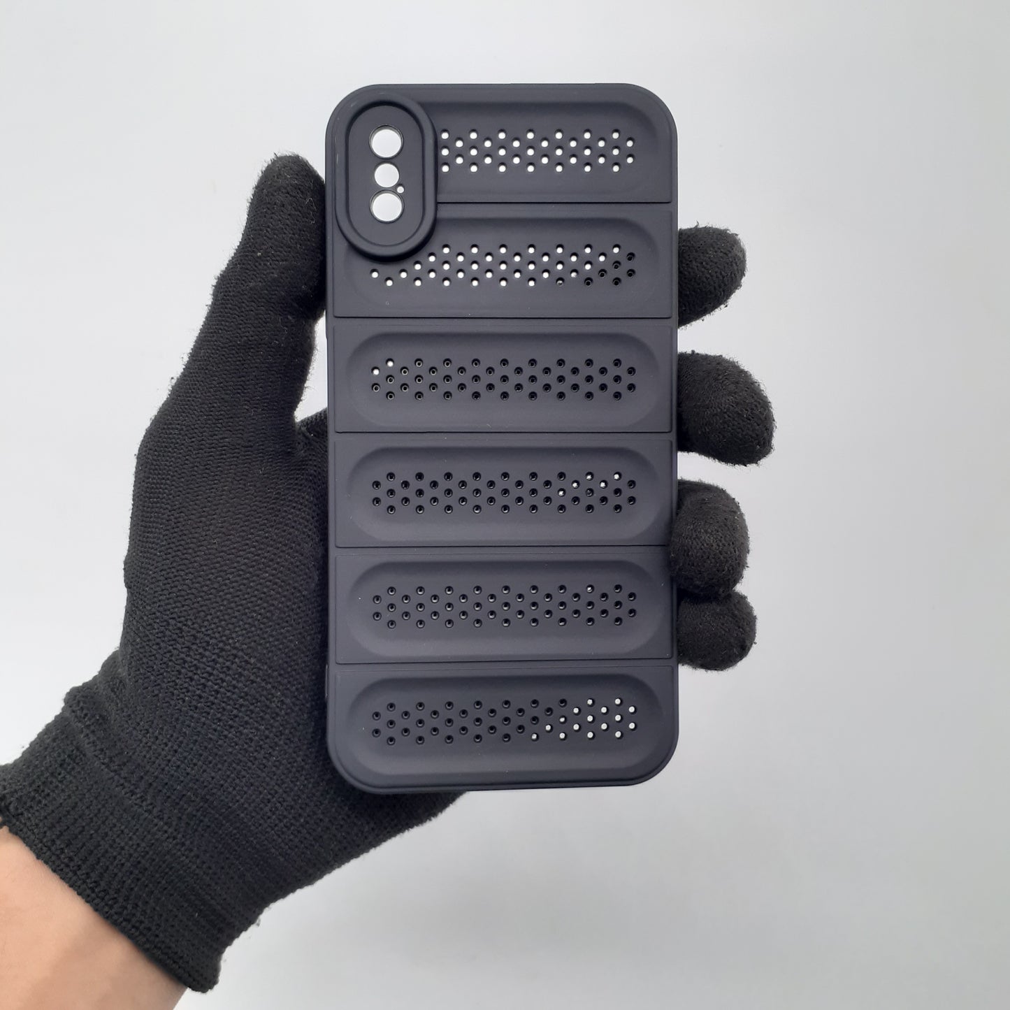 iPhone X Heat Dissipation Strong TPU Material Protective Case Shockproof Scratch Resistant Breathable Cooling Cover