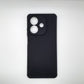 OPPO A3x Carbon Fiber texture Hard Rubber armour back cover shock-porof case