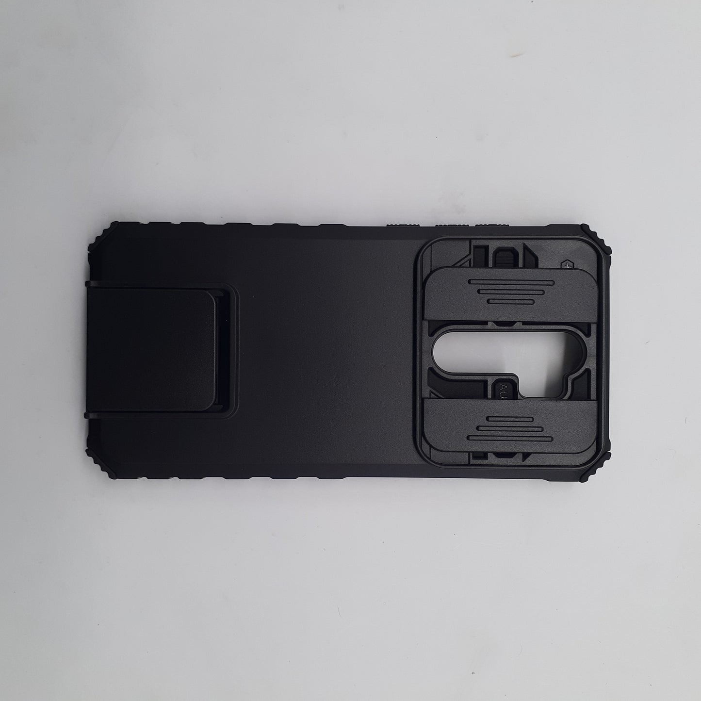 Redmi Note 8 Pro Rugged Protection Phone Case with Sliding Camera Cover and Integrated Kickstand for Hands-Free Viewing