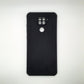 Redmi Note 9 Carbon Fiber texture Hard Rubber armour back cover shock-porof case