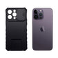 iPhone 14 Pro Max Case with Slide Camera Cover, Heavy Duty Shockproof Bumper, and Built-in Kickstand for Magnetic Car Mount Holder