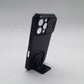 iPhone 16 Pro Case with Slide Camera Cover and Built-in Kickstand, Heavy Duty Shockproof Protective Cover with Integrated Stand for Hands-Free Viewing