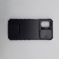 Motorola Moto G22 Case, Heavy Duty Shockproof Cover with Sliding Camera Lens Protector and Integrated Kickstand for Hands-Free Viewing