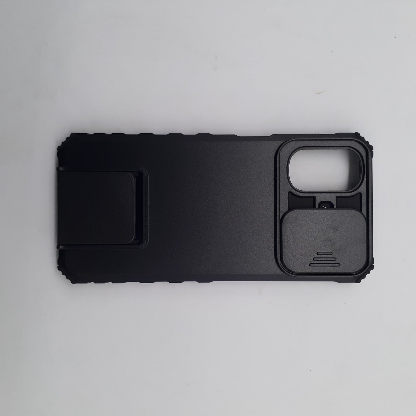 Motorola Moto G22 Case, Heavy Duty Shockproof Cover with Sliding Camera Lens Protector and Integrated Kickstand for Hands-Free Viewing