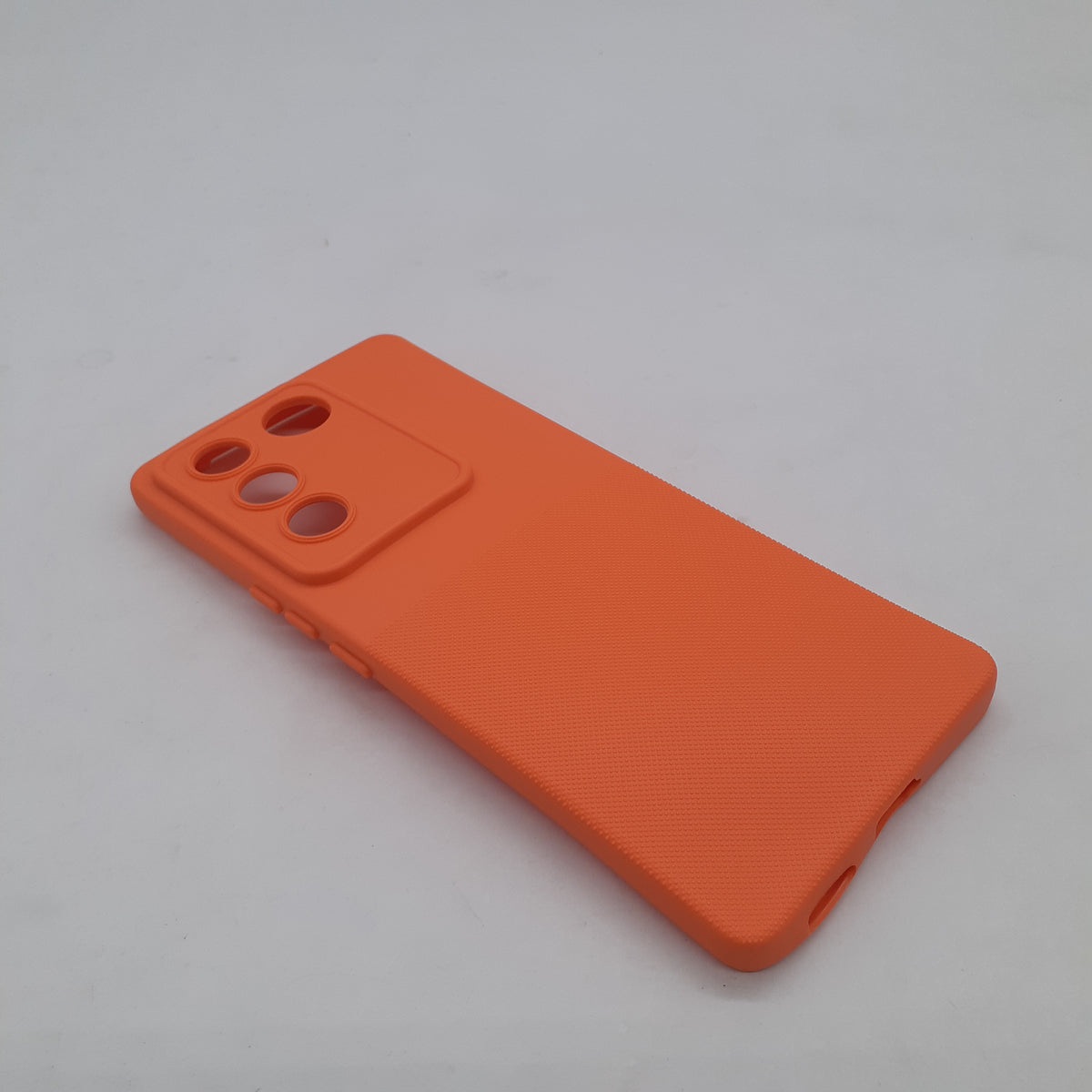 Vivo V27 Premium Silicone Back Case – Slim Shock Resistant TPU Cover with Raised Camera and Screen Guard