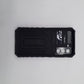 Samsung S21 FE Heavy Duty Shockproof Phone Case with Slide Camera Lens Protector Cover and Built-in Kickstand Ring Holder Black