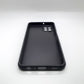 Samsung A22 Carbon Fiber texture Hard Rubber armour back cover shock-porof case
