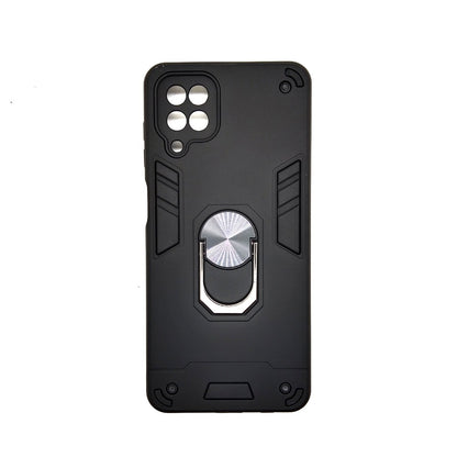 Samsung A12 Hard PC Case with ring holder Shockproof Slim back Cover