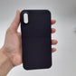 iPhone X Shockproof Soft Silicone TPU Back Cover – Slim Anti-Slip Protective Case with Raised Camera & Screen Edges
