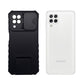 Samsung A22/A22 5G Protective Phone Case with Sliding Camera Cover Lens Protection and Integrated Kickstand/Built-in Stand, Heavy Duty Shockproof Armor