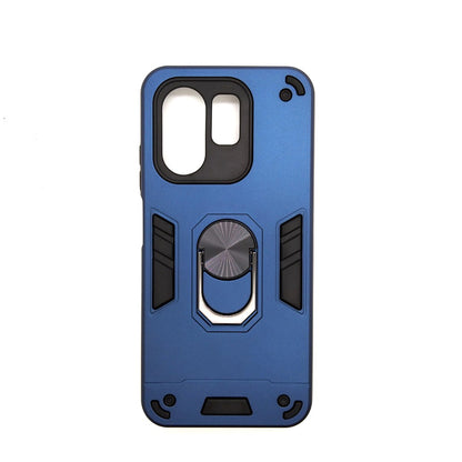 infinix Hot 50i Hard PC Case with ring holder Shockproof Slim back Cover