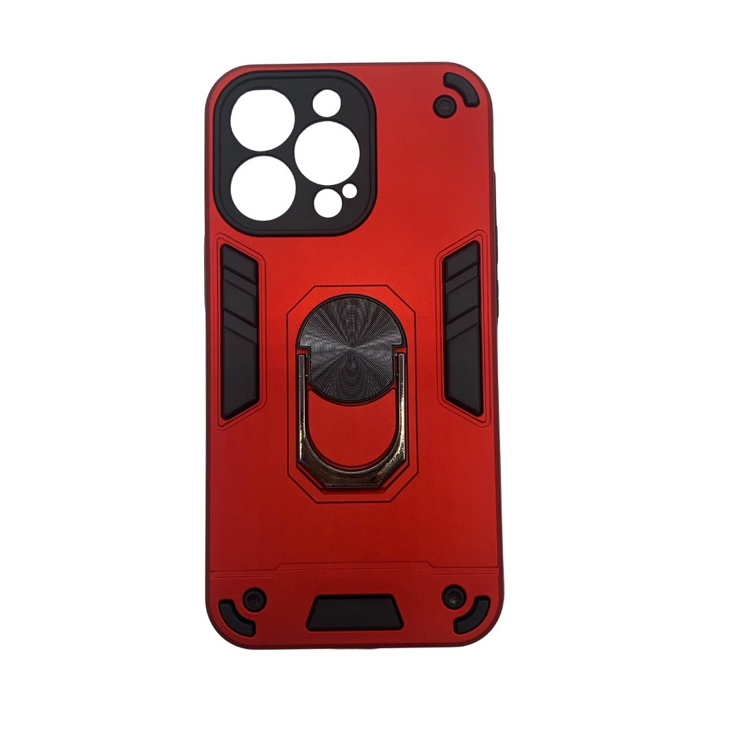 iPhone 13 Pro Hard PC Case with ring holder Shockproof Slim back Cover