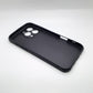 iPhone 16 Pro Max Carbon Fiber texture Hard Rubber armour back cover shock-porof case