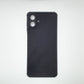 Samsung A07 Carbon Fiber texture Hard Rubber armour back cover shock-porof case