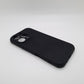 iPhone 16 Pro Carbon Fiber texture Hard Rubber armour back cover shock-porof case