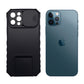 iPhone 12 Pro Heavy Duty Protective Case with Sliding Camera Cover and Integrated Kickstand for Hands-Free Viewing